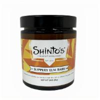 Slippery Elm Bark · Shinto’s Slippery Elm Bark is a natural prebiotic mucilage that coats, soothes and lubricate...