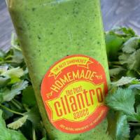 Cilantro Sauce 16 0z Homemade classic cilantro sauce Vegan delicious always fresh,   · 