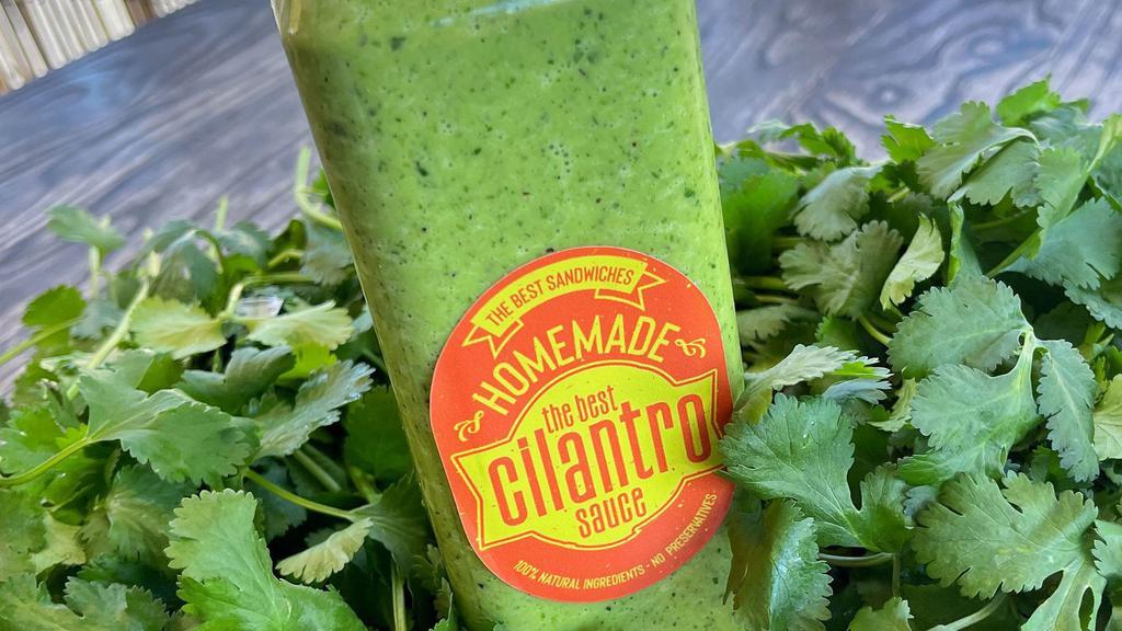 Cilantro Sauce 16 0z Homemade classic cilantro sauce Vegan delicious always fresh,   · 