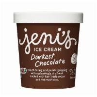 Jeni's Darkest Chocolate · Mouth-filling and palate-gripping with a pleasingly dry finish. The most amount of Fair Trad...