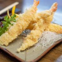Shrimp Tempura · Four piece shrimp.
