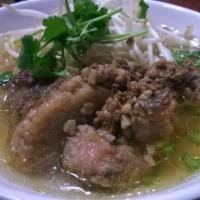 C.3. Pork Feet Noodle Soup / 豬腳湯麵 · Vermicelli.