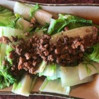 F.19. Boiled Vegetables / 燙青菜 · Taiwan Baby Bok Choy / 台灣小白菜