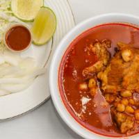 Pozole · Please indicate if you would like tortillas or chips