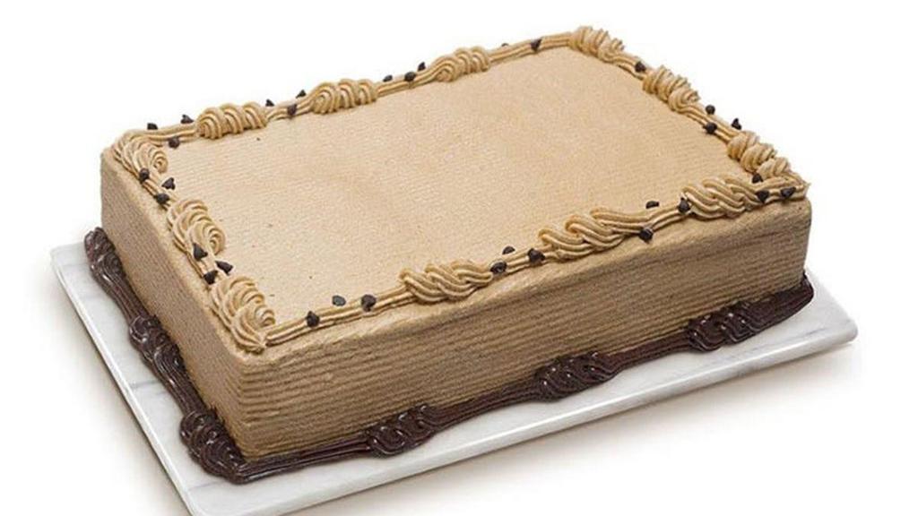 Mocha Dedication Cake · Creamy mocha icing and filling on a yummy mocha chiffon cake. Personalize this cake with your own special message!