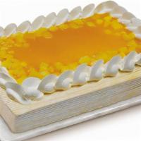 Mango Supreme Dedication Cake · Your favorite Mango Supreme in quarter sheet size. Personalize your cake by writing your own...