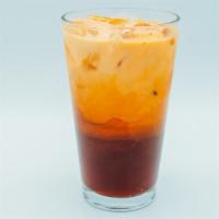 Thai Iced Tea · Thai iced tea is a mix of black tea, spices, sugar, sweetened condensed milk, and evaporated...