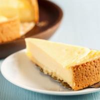 Cheesecake · Delicious rich cheesecake.