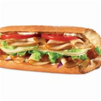 Turkey Bacon Guacamole · With provolone, lettuce, tomatoes, onions and ranch.