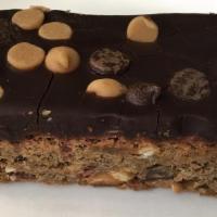 Chocolate Peanut Butter Bar · This one is made with peanut butter, peanuts, and peanut butter chips. The bar is topped wit...