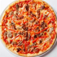 XL Slice of Meat Lover's Pizza · Meat lover's famous pizza made with pepperoni, ham and sausage.