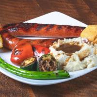 Smoked Sausage Platter · Smoked & roasted in our smoke oven