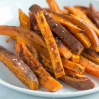 Small Sweet Potato Fries · Your choice of dipping sauce.