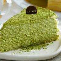 Matcha Mille Crêpes Slice Set (2) · Two slices. France meets Japan in this gâteau mille crêpes-style cake which shows off the gr...