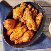 Wings · Choose from masala or Buffalo. Masala wings are served with spicy dip. Buffalo wings are ser...