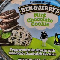 Ben & Jerry's Mint Chocolate Cookie 473ml · 