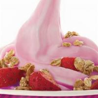  Strawberry NSA (No Sugar Added) · Soft Serve Creamy Froyo / No Sugar Added