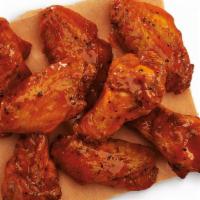 CAESAR WINGS® – GARLIC PARMESAN · Oven roasted wings with a creamy Garlic Parmesan sauce
