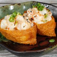 YUMMY POCKETS · spicy bay scallop & scallion stuffed with sweet tofu  (2)