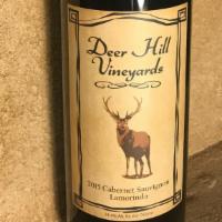 2015 Deer Hill Cabernet – Estate · Our estate grown cabernet sauvignon is our flagship wine. The warm days and cool nights of t...
