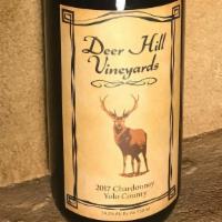 2017 Deer Hill Chardonnay – Yolo County · Our chardonnay opens with bright tropical fruit aromas that lead in to notes of soft oak and...