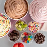 Family Triple Pack · Save over 20%! Three regular or large cups of froyo/sorbet plus 6 included toppings (i.e. 2 ...