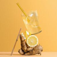 Organic Lemonade · Certified organic, all natural, no artificial anything. Water, lemon, lemon peel, turmeric, ...
