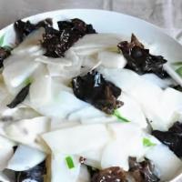68. Sauteed Chinese Yam with Black Fungus & Chines Wolfberry · 