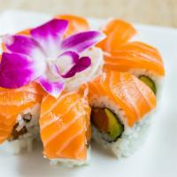 Salmon Lovers · salmon inside and salmon on top.

Consuming raw fish or undercooked meat, poultry, seafood, ...