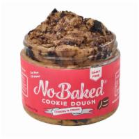 Nobaked Cookies N Cream Cookie Dough (6 Oz Jar) · Edible and bakeable cookie dough that tastes homeade. Made with whole Oreo's, our Cookies N'...
