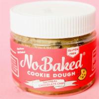 Nobaked Oatmeal Chocolate Chip Cookie Dough (6 Oz Jar) · Edible and bakeable cookie dough that tastes homeade. This is that rich, classic flavor that...
