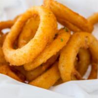 Onion Rings · Old Fashioned with bread crumbs