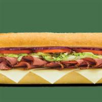 Classic Sub #9 · Peppered Pastrami and Swiss Cheese.