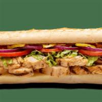 Grilled Chicken Melt · Grilled chicken breast strips and provolone cheese - all heated to perfection on your choice...