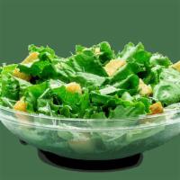 Caesar Salad · Parmesan cheese and buttery croutons served on a bed of fresh lettuce, with Caesar dressing....