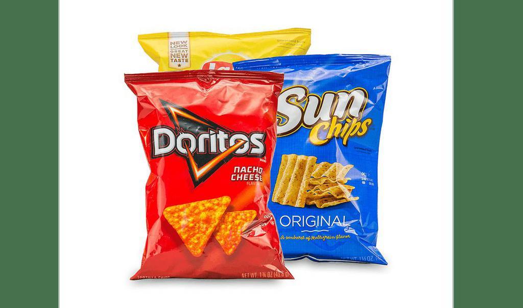 Chips · Choose from a variety of chips at the time of pick-up.
