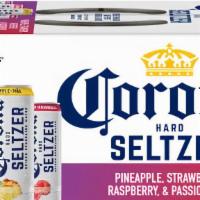 Corona Seltzer · Variety Pack #2
Pineapple, strawberry, raspberry, & passion fruit.