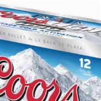 Coors Light 12 pack cans · 