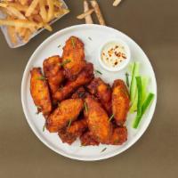Wings On High · Delicious mouth-watering hot wings.