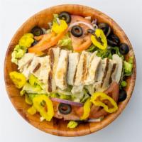 Chicken Salad · Garden Salad With Grilled Chicken.  Side of ranch