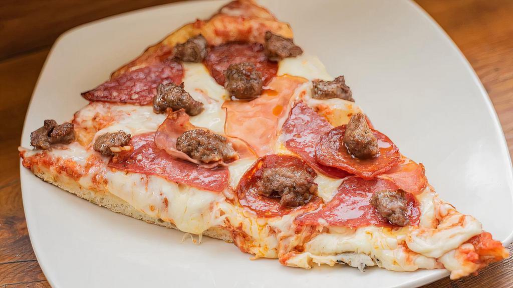 meat Lovers pizza · Pepperoni bacon salami sausage beef