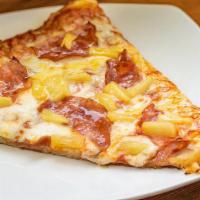 Hawaiian pizza  · Bacon and pineapple