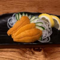 Uni Sashimi (3 Pieces) · Fresh sea urchin.
