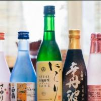 Ozeki Nigori Sake(Unfiltered) · the green one. 375ml bottle sake (14.5% ABV)