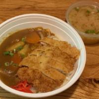 Curry tonkatsu udon · 