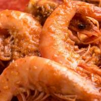 Shrimp · Priced per lb. Each order weighs 1 lb. 

Add Corn, Potato, and Sausage to Your Delicious Sea...