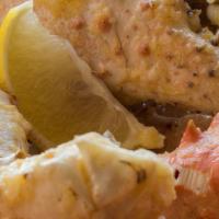 Tommy's · This Delicious Combo includes 1 lb King Crab Legs, 1 lb Shrimp, and 1 lb Clams, 2 Corn Coble...
