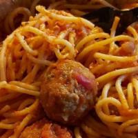Spaghetti With Marinara Sauce · 