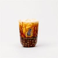 Boba Paradise (Small) 珍珠天堂+有機奶 · Brown sugar syrup, organic milk, and blend of slow-cooked boba. Boba is including