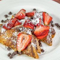 Cinnamon French Toast · Add Strawberry, Banana, or Chocolate Chips